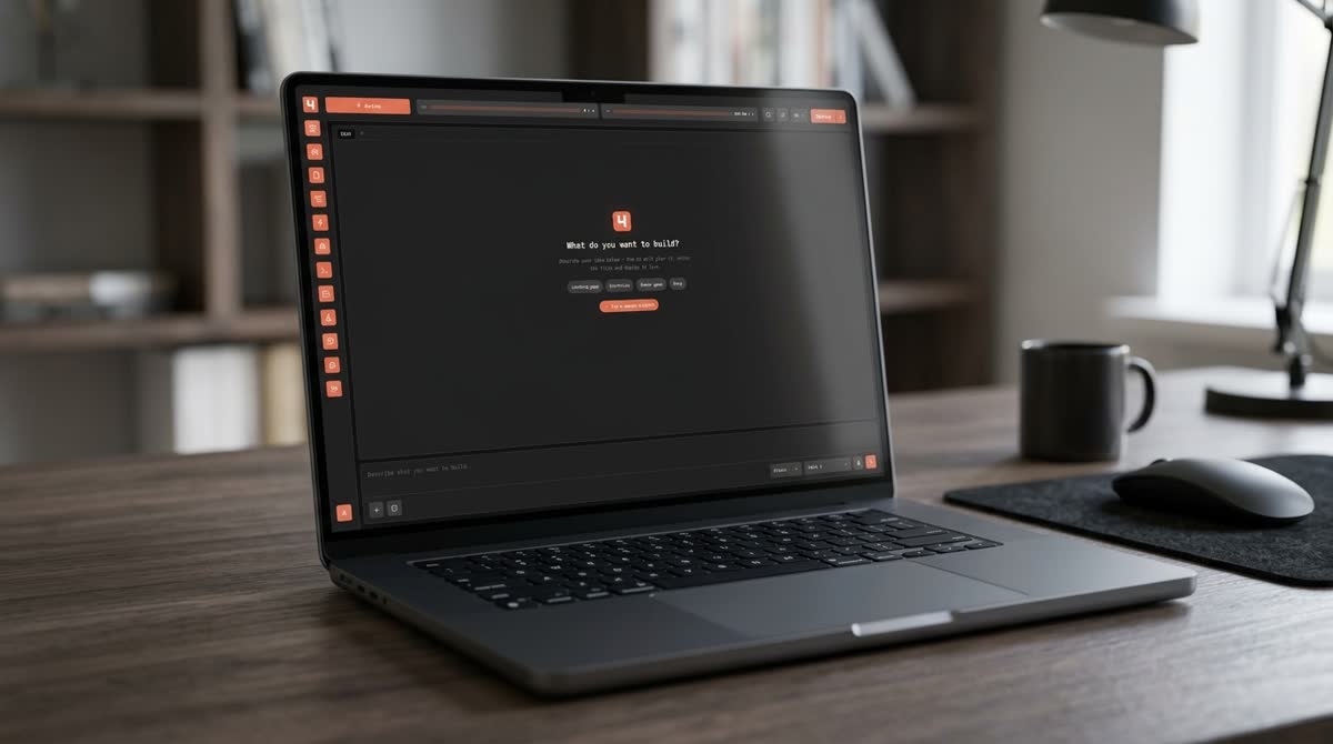 AI 404 — AI development workspace, screen 2