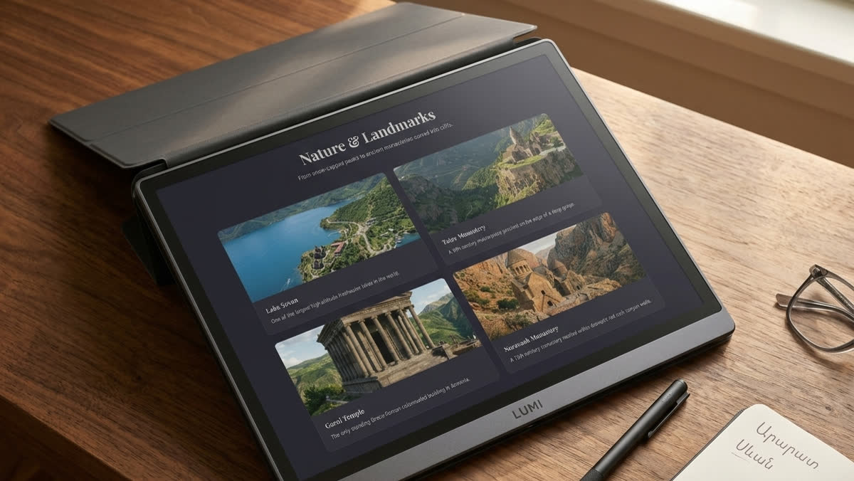 Armenia 404 — Travel & tourism platform, screen 3