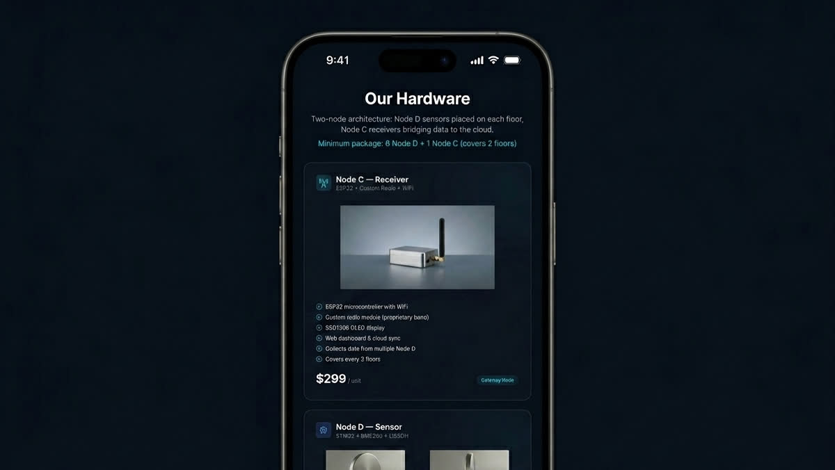 BuildGuard — IoT structural monitoring, screen 2