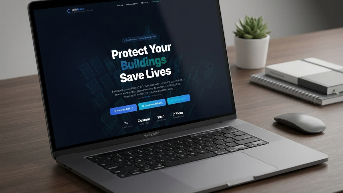BuildGuard — IoT structural monitoring, screen 5
