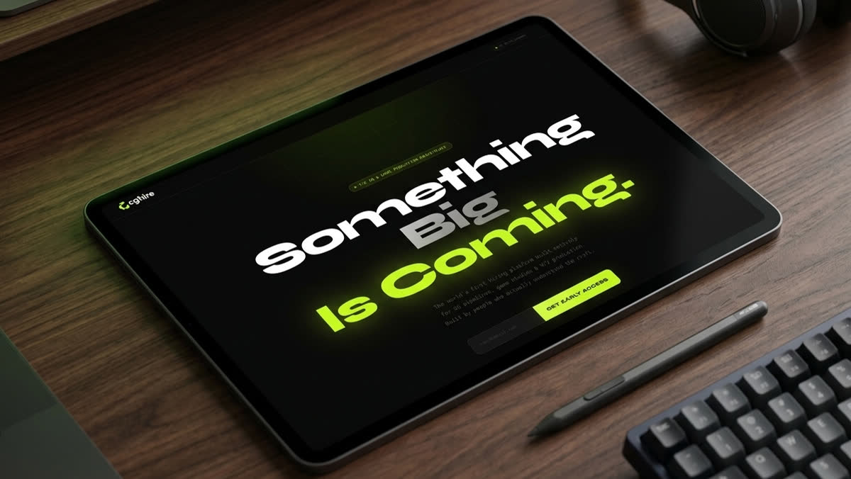 CGHire — 3D & VFX talent platform, screen 4
