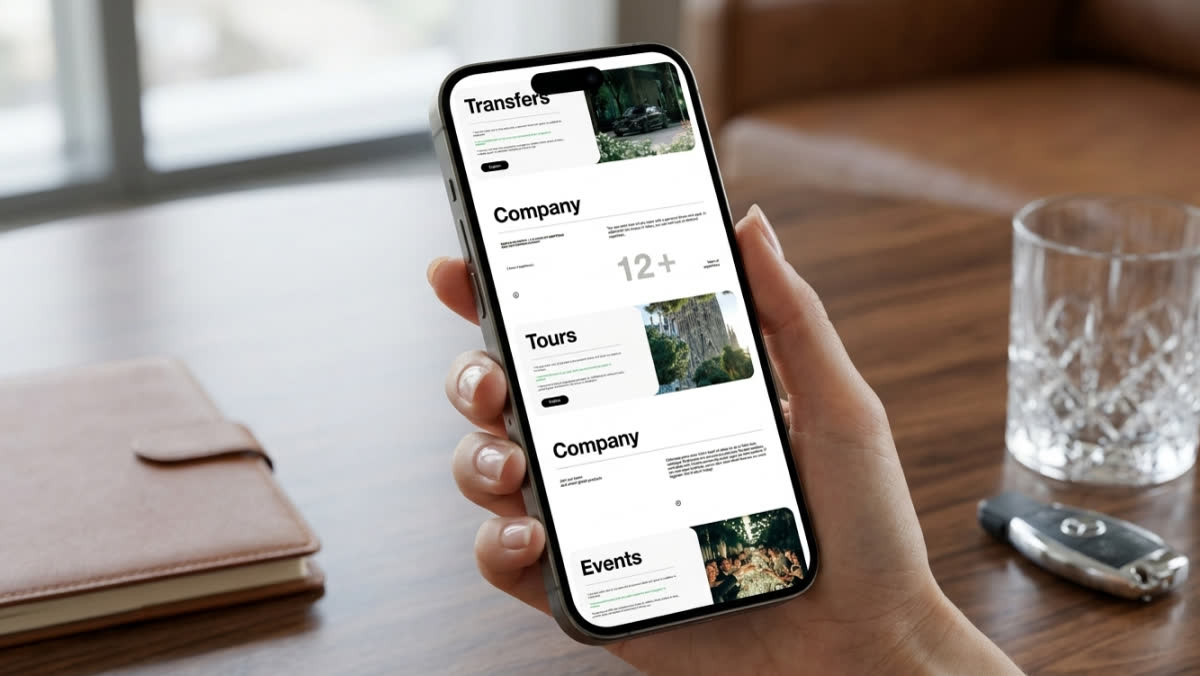 Driventy — Premium car rental & chauffeur, screen 2