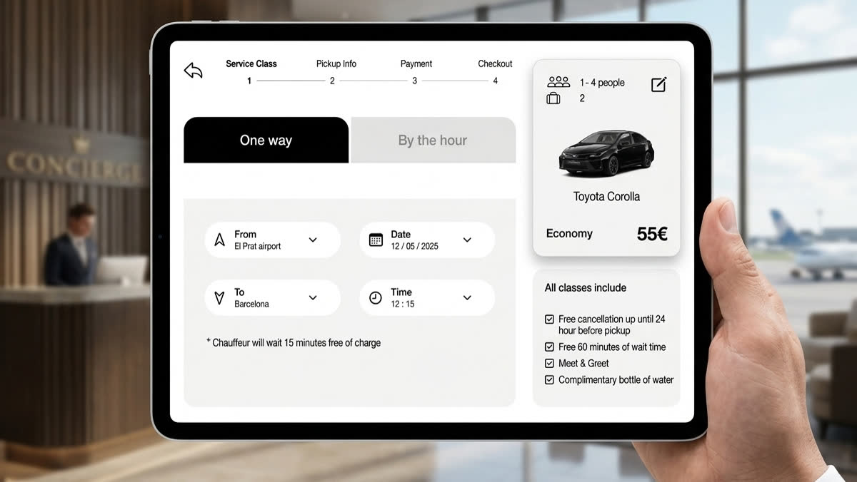 Driventy — Premium car rental & chauffeur, screen 3