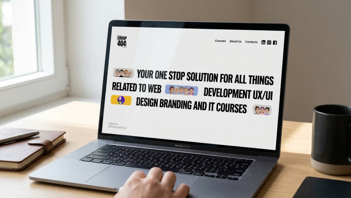 Group 404 (legacy) — IT education & academy portal