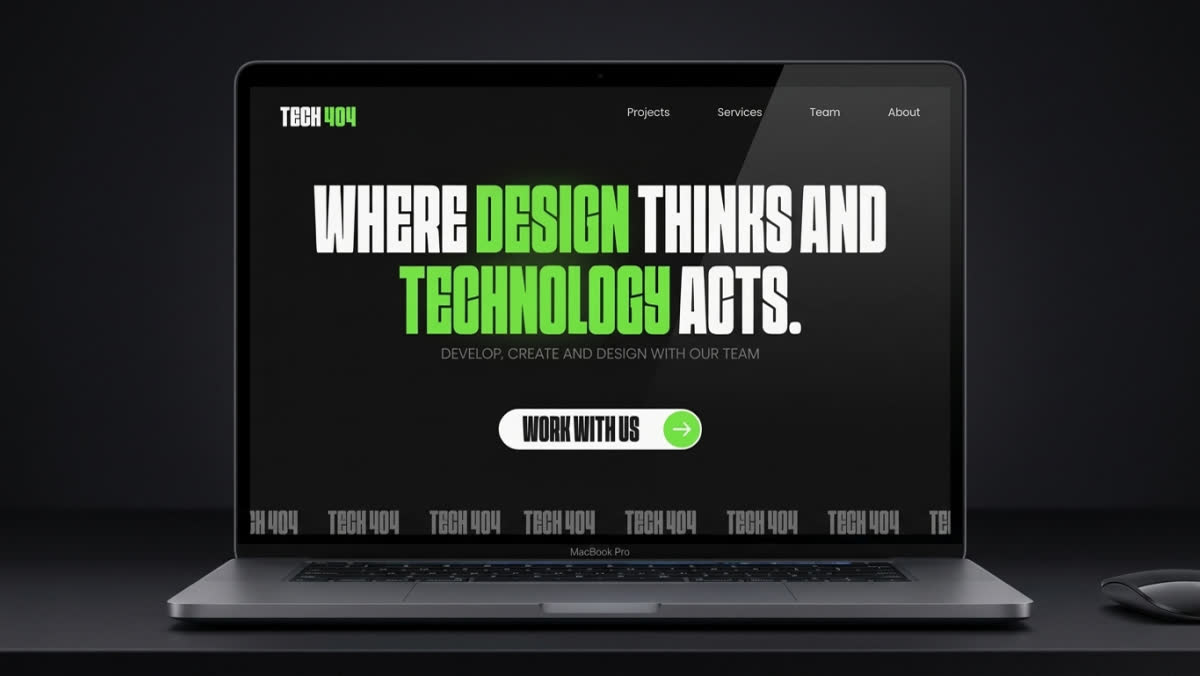 Tech 404 (legacy) — Original agency portal, screen 2