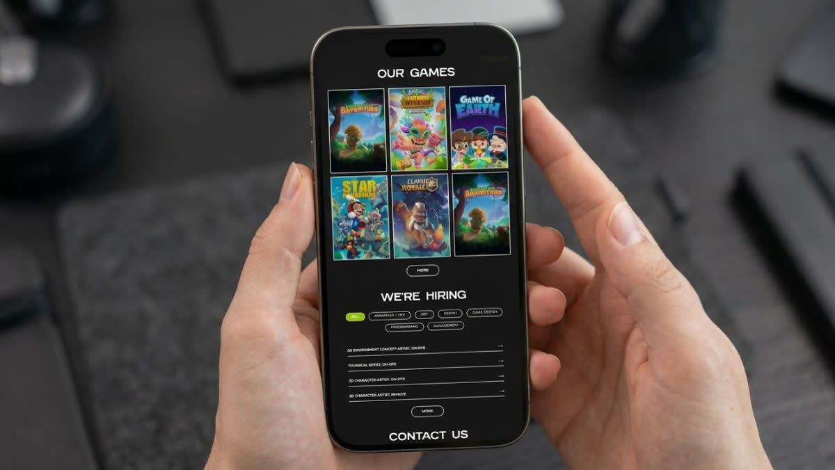 Tenshin Visions — Game development studio, screen 2