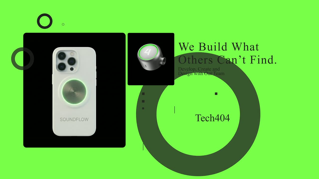 Still from Tech 404 — Hardware product films & brand promo